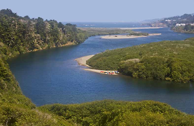 Mill Bend on the Gualala River